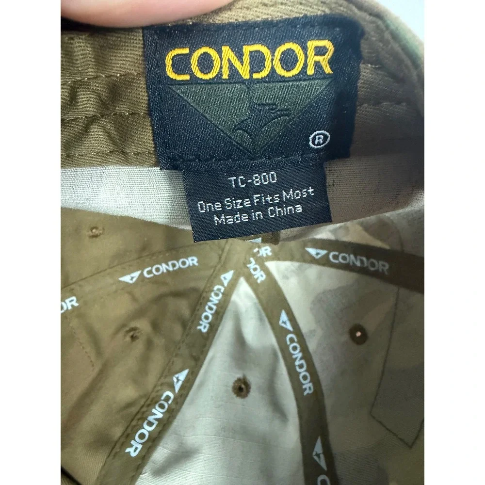Condor Tactical Team Cap Multicam Camo Ripstop Patch Hat TC-008 OSFM